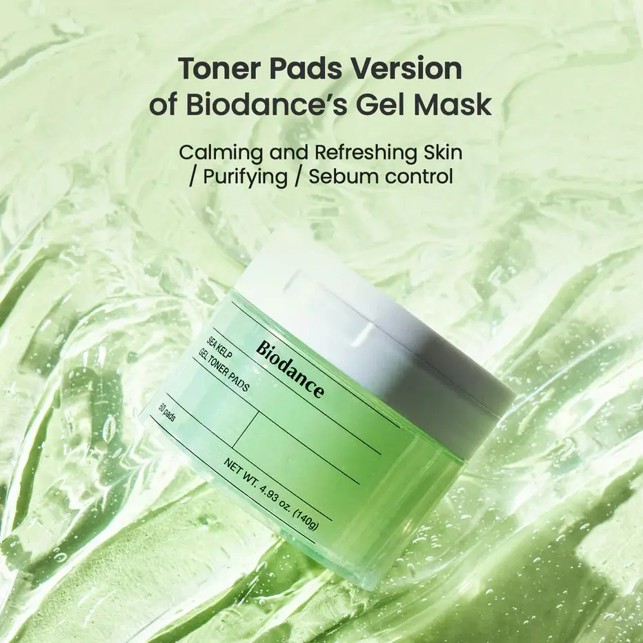 Sea Kelp Gel Toner Pads - Image 3