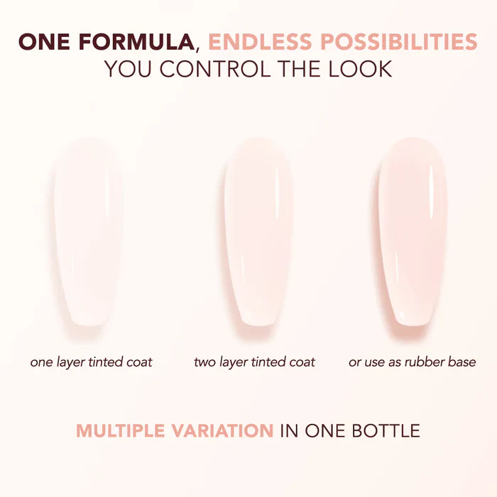 Tinted Rubber Top Coat Cashmere Delight - Image 5