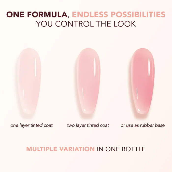 Tinted Rubber Top Coat Sweet Lullaby - Image 5