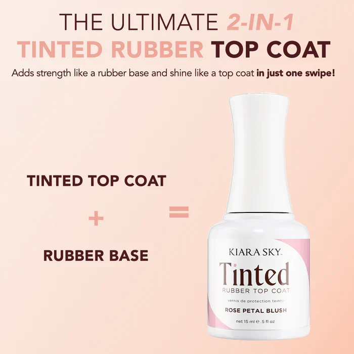 Tinted Rubber Top Coat Sweet Lullaby - Image 6