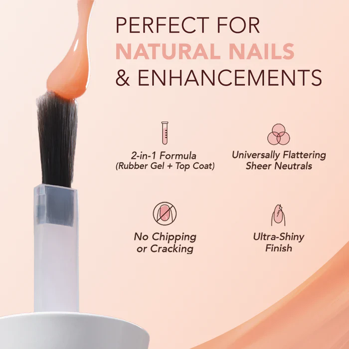 Tinted Rubber Top Coat Velvet Blush - Image 8